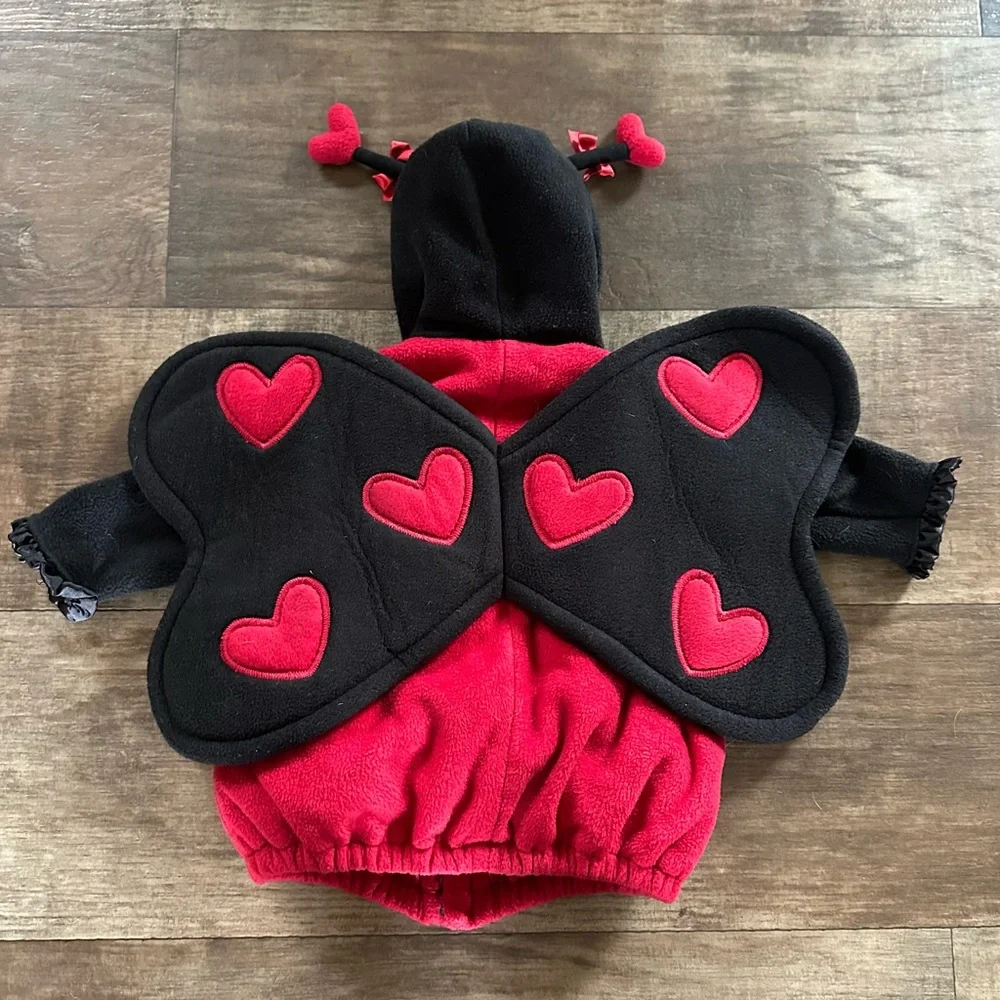 Old Navy fleece lady bug costume